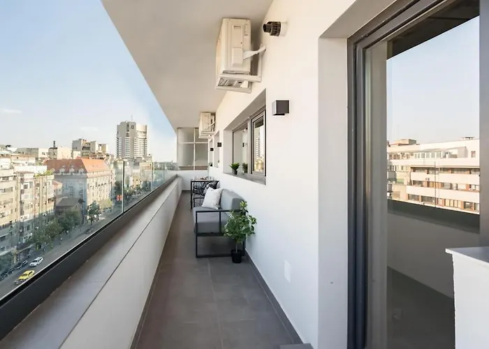 Spectacular Terrace Bright 2br Penthouse * Bukarest