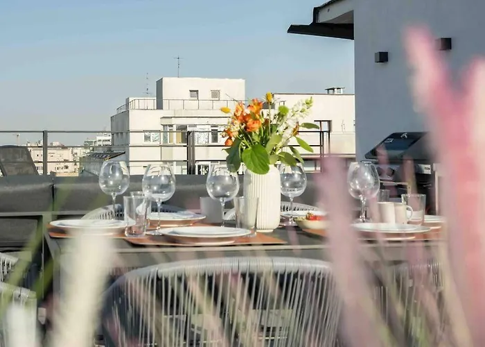 Spectacular Terrace Bright 2br Penthouse Apartamento Bucareste