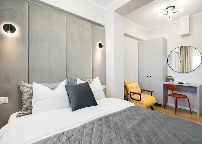 Spectacular Terrace Bright 2br Penthouse Апартаменти Бухарест