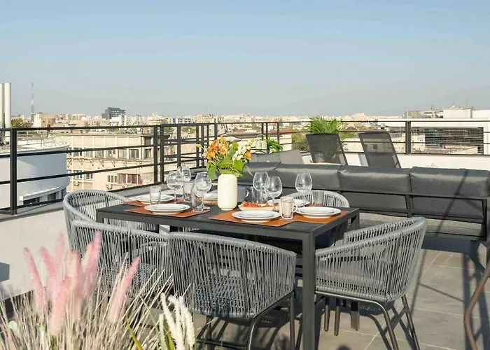 Spectacular Terrace Bright 2br Penthouse Apartamento Bucareste