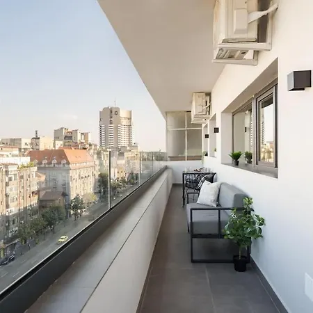 Apartamento Spectacular Terrace Bright 2br Penthouse Bucarest