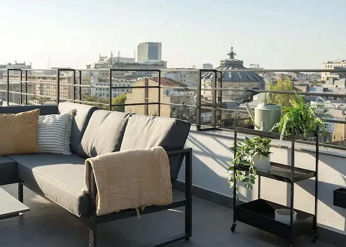 Spectacular Terrace Bright 2br Penthouse * Boekarest